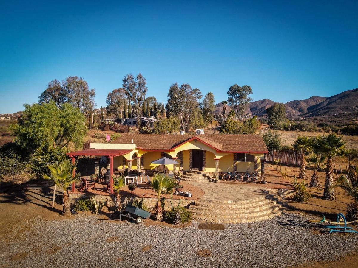 El Rincon Del Valle En La Ruta Del Vino Valle de Guadalupe Esterno foto